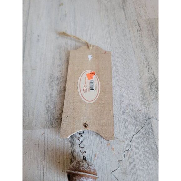 Hanging Snowman variety mini sign Bell set home wall decor - Picture 11 of 11